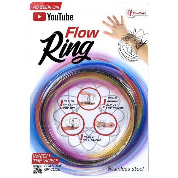 Flow Ring, ruostumatonta terästä, Ø 13cm